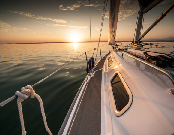 Sunsets from the boat
