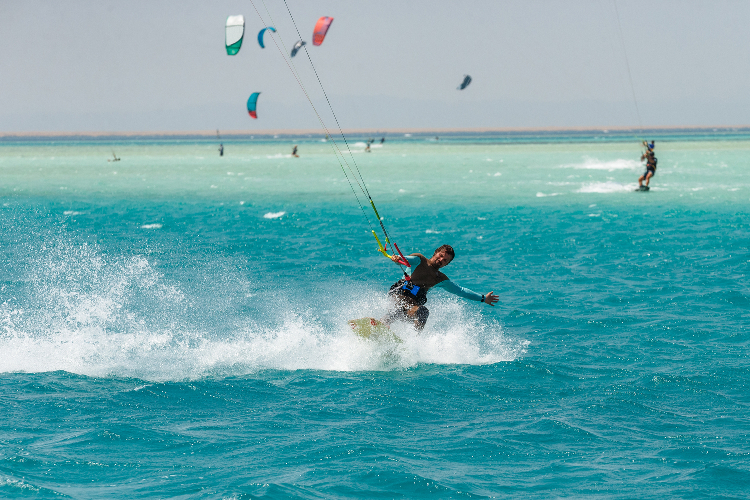 Kitesurfing